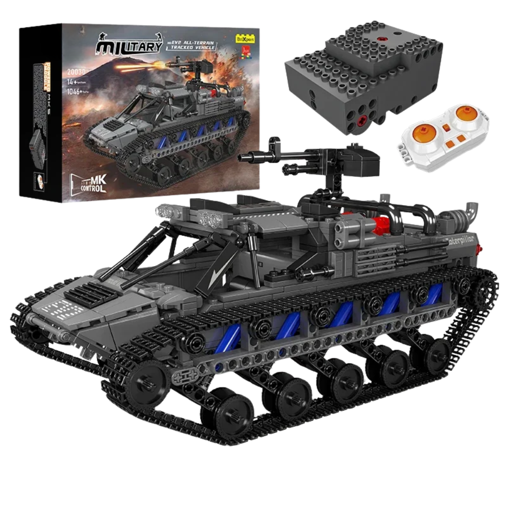 Char chenilles EV2 Technique Télécommandé - 1046 pièces