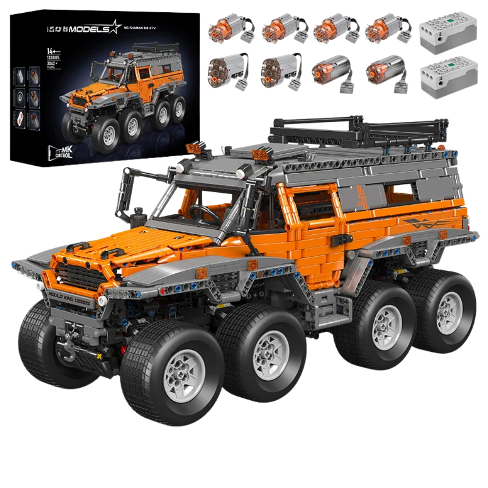 Avtoros Shaman 8x8 Technique Télécommandé - 3062 pièces