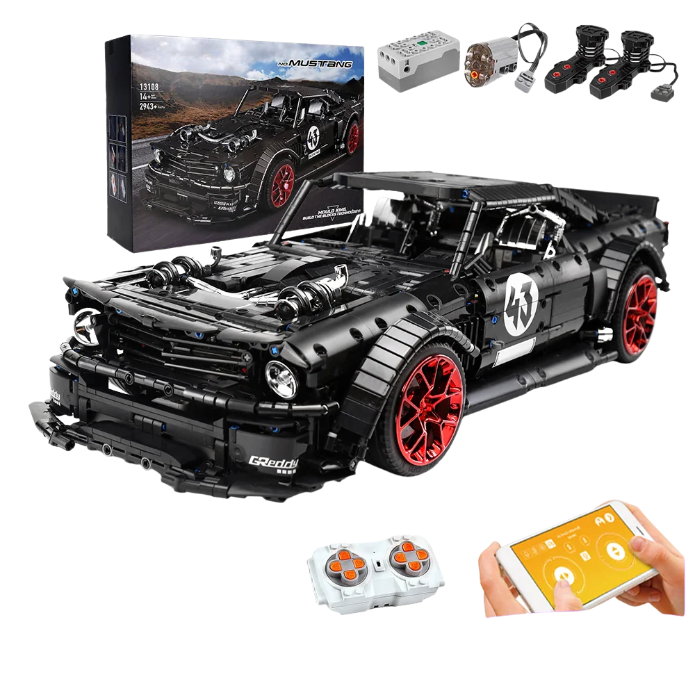 Mustang Hoonicorn Technique Télécommandée – 2943 pièces