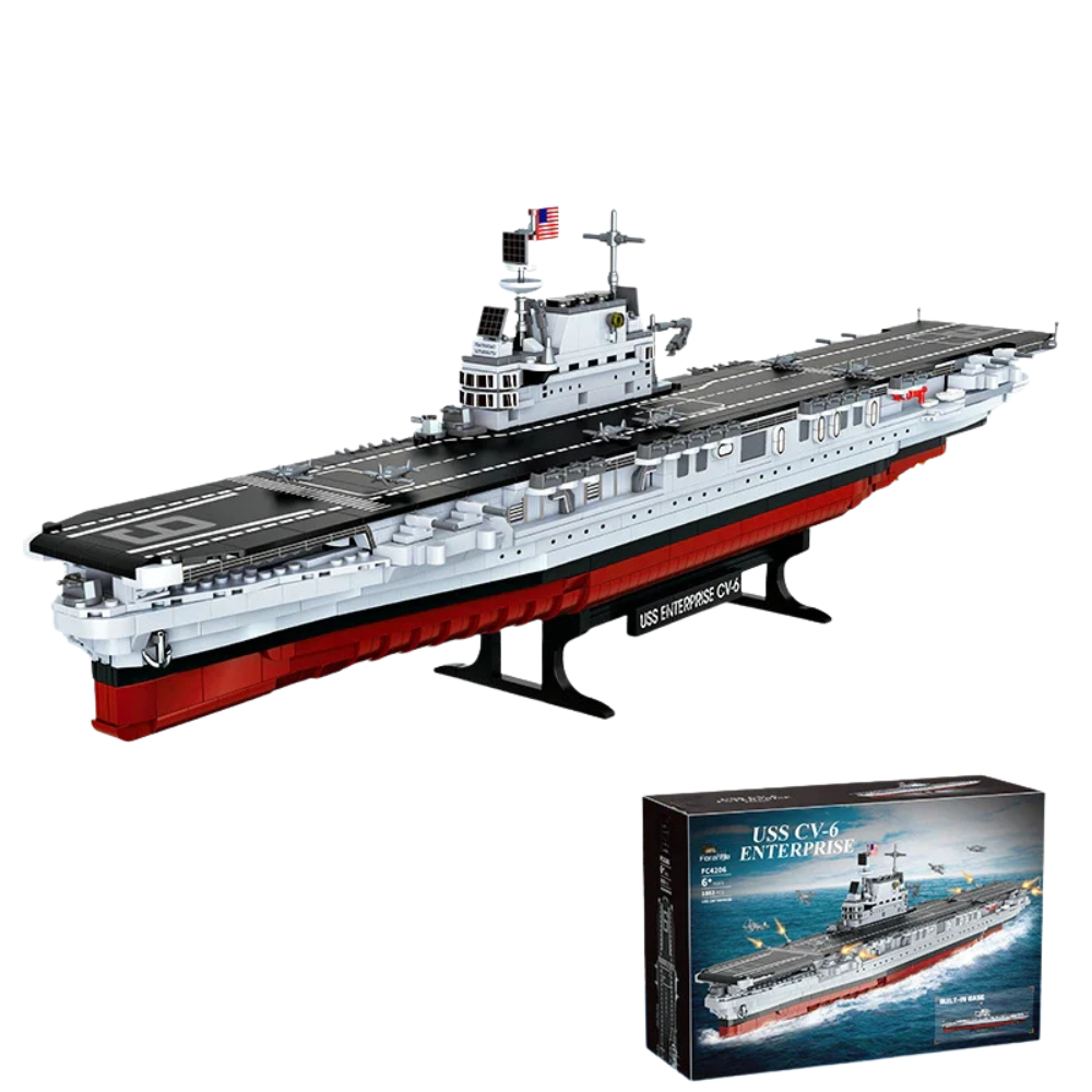 Porte-avions USS CV-6 Technique - 1883 Pcs