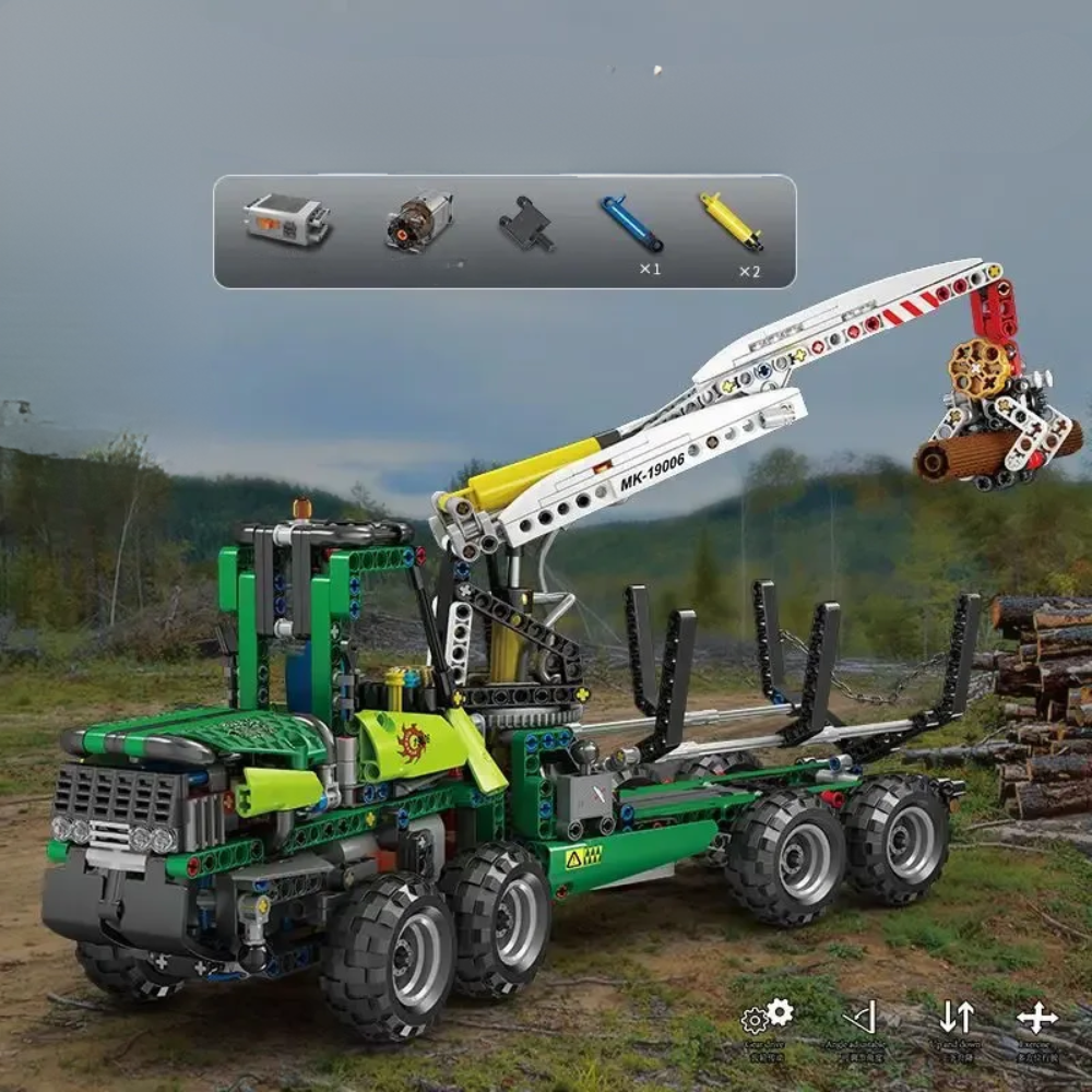 Camion forestier Technique Télécommandé - 938 pieces