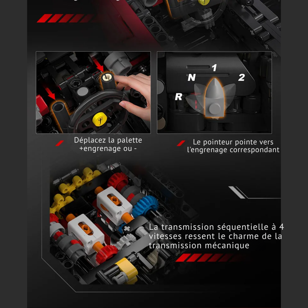 Hypercar LaFerrari Technique - 4739 Pièces