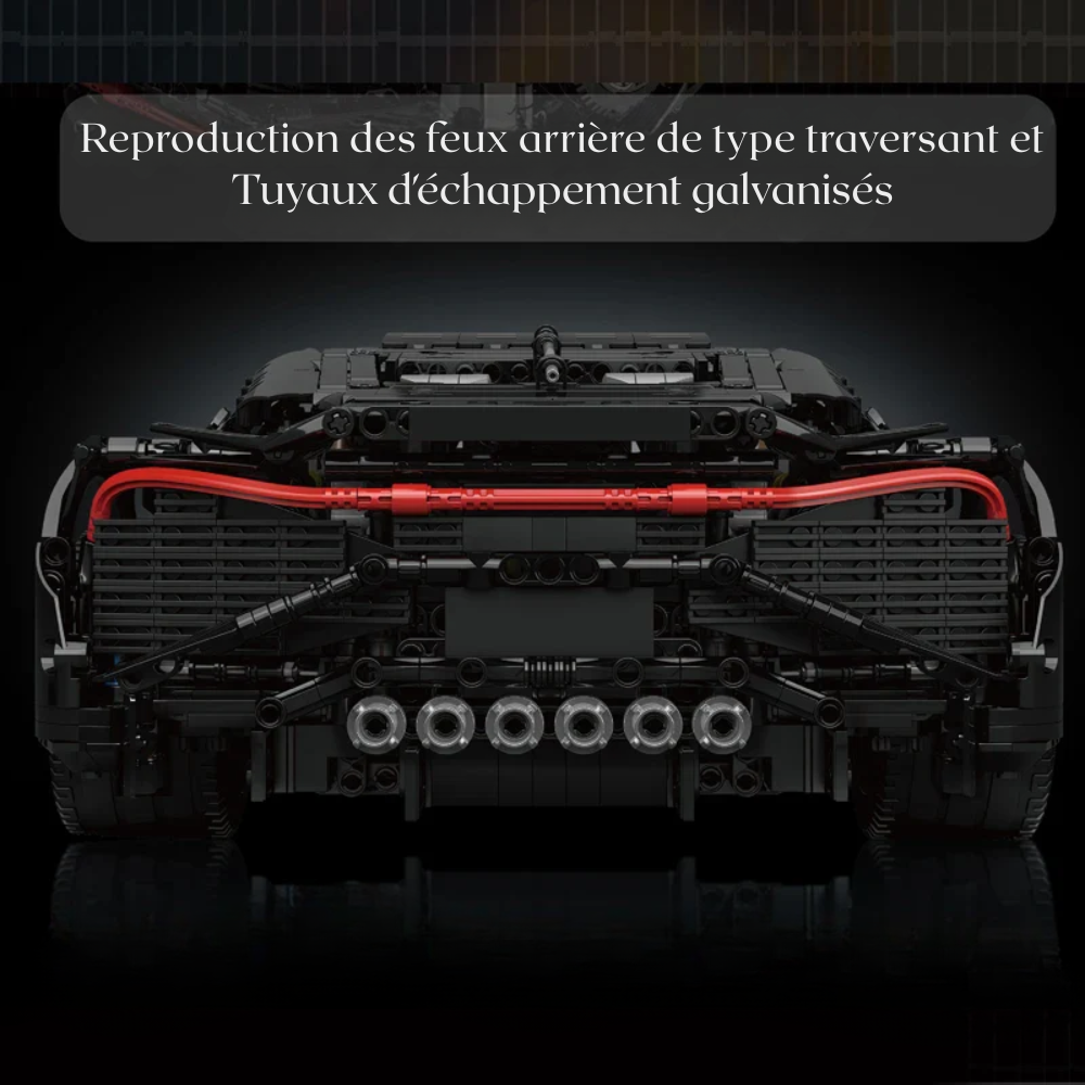 "La Voiture Noire" Technique Télécommandée - 4688 pièces