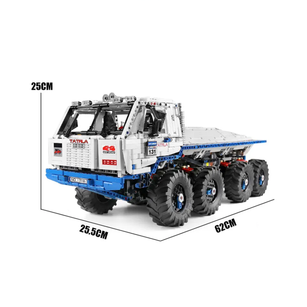 Camion de chantier Technique 8x8 Télécommandé - 3647 pièces