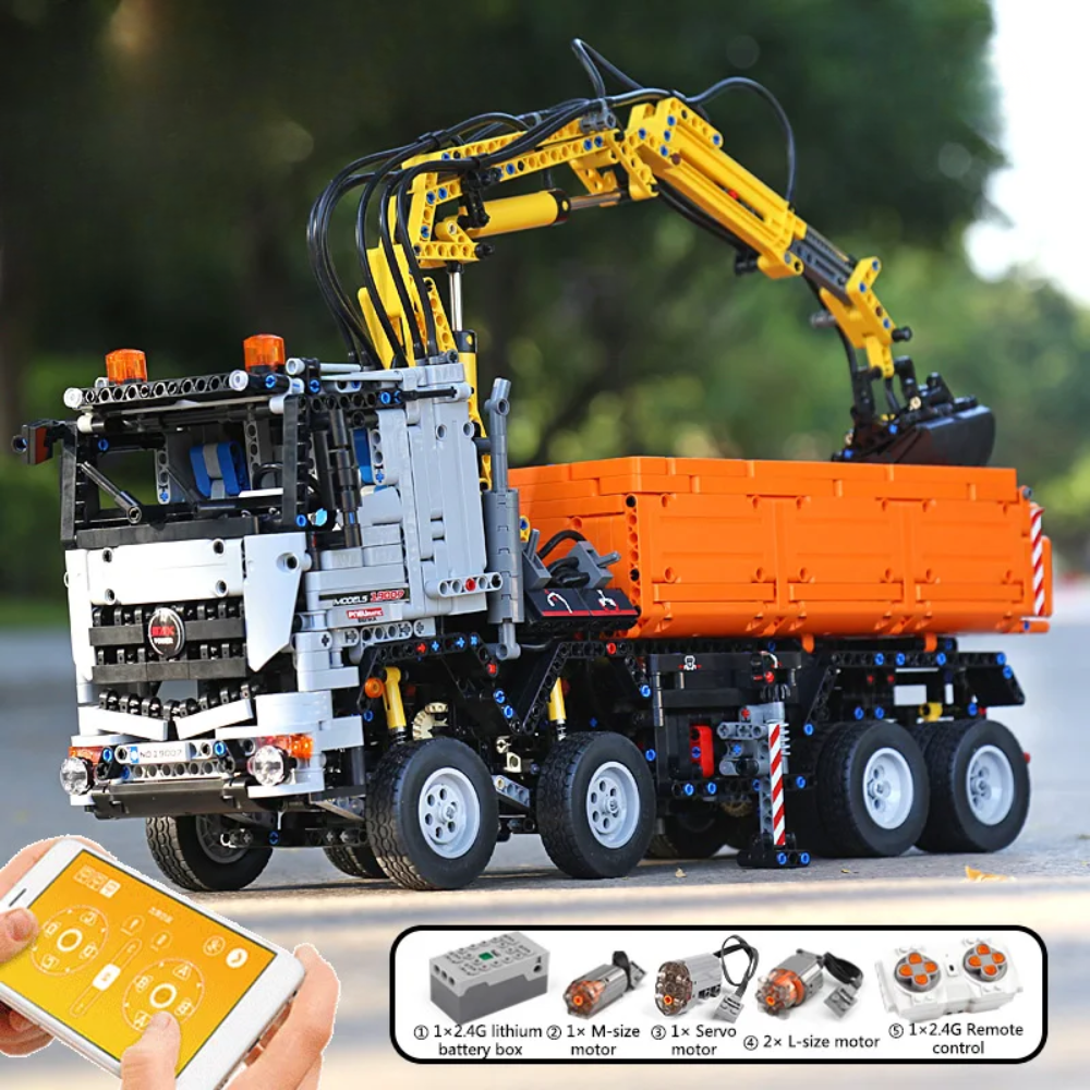 Camion AROCS Technique Télécommandé – 2819 pièces