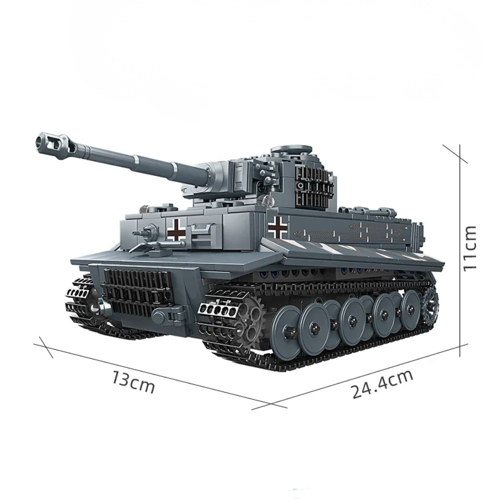 Char Tiger One Technique Télécommandé - 800 pièces