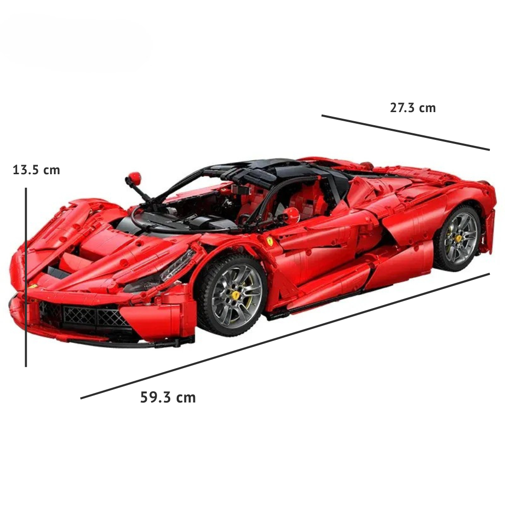 Hypercar LaFerrari Technique - 4739 Pièces