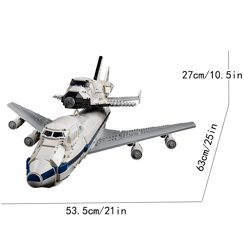 Avion porteur & Navette Technique - 2417 pièces