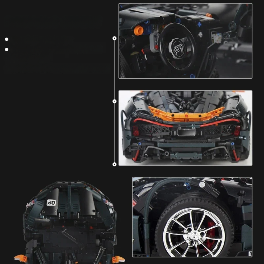Supercar P1 Télécommandée set de construction - 3239 Pièces