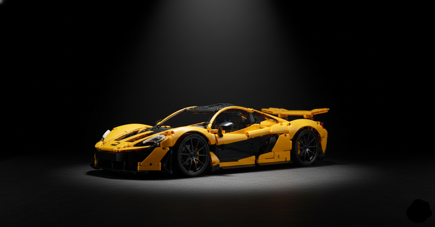 Hypercar Mclaren P1 Technique - 3893 Pièces