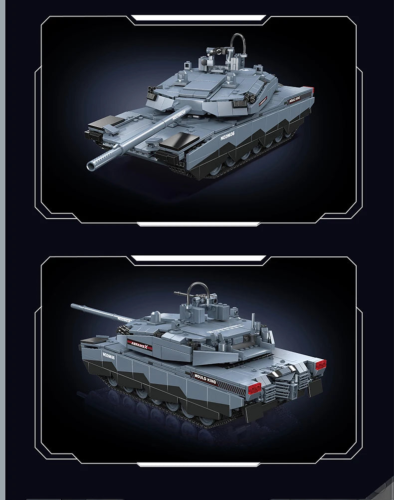 Char ABRAMS X Technique Télécommandé - 1192 pièces