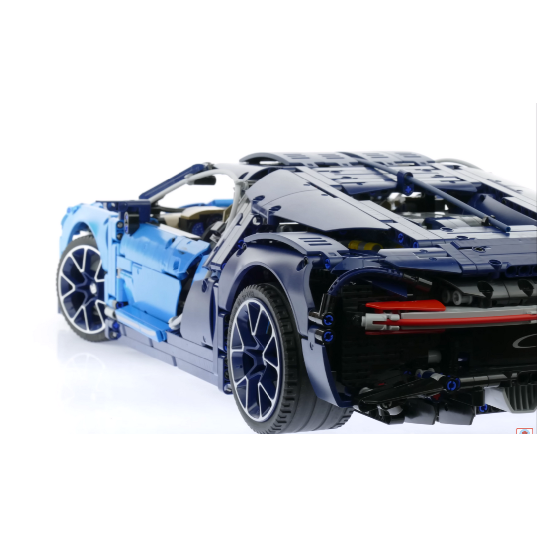 Hypercar Bugatti Chiron Technique - 3599 pièces