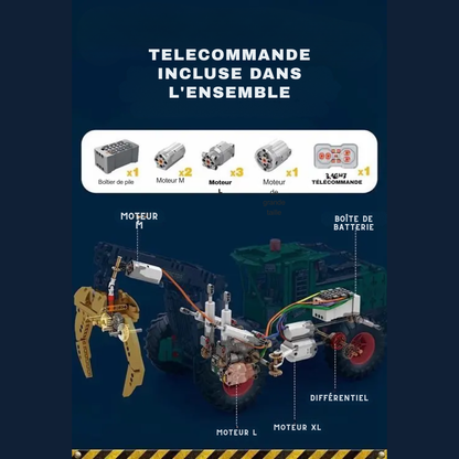 Tracteur articulé Technique – 1725 pièces