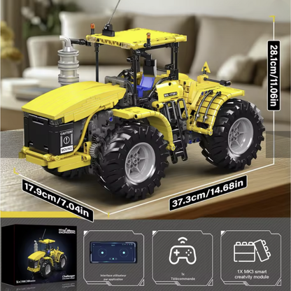 Tracteur agricole sur roues Technique Télécommandé - 1300 pièces