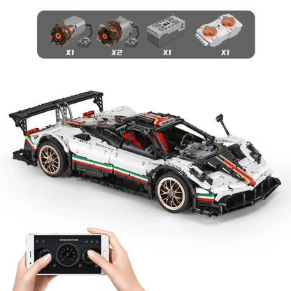 Hypercar Zondas Technique Télécommandé - 2299 Pièces