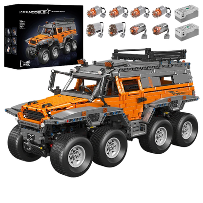 Avtoros Shaman 8x8 Technique Télécommandé - 3062 pièces