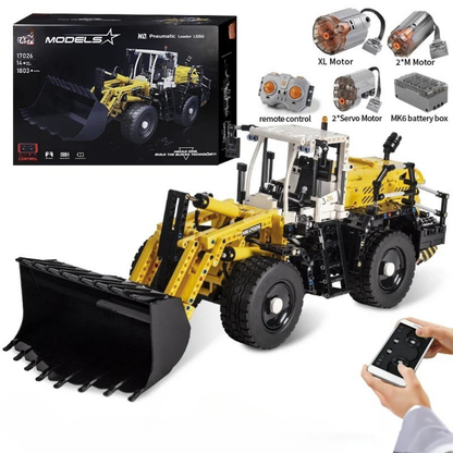 Tracteur sur roues Technique Télécommandé - 1803 pièces