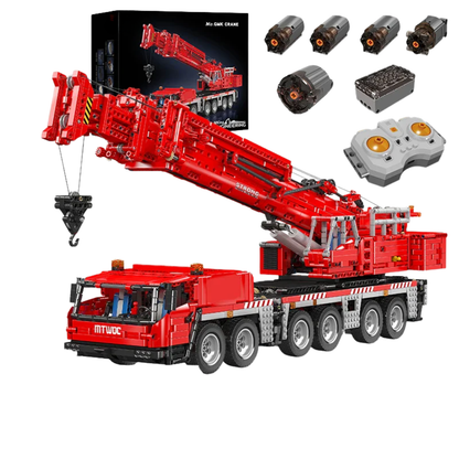 Camion grue Technique Télécommandé – 4566 Pièces