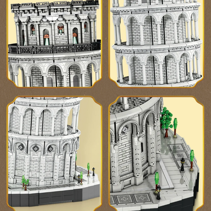 Tour de Pise géante - 7652 Pièces