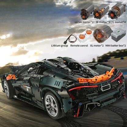 Supercar P1 Télécommandée set de construction - 3239 Pièces