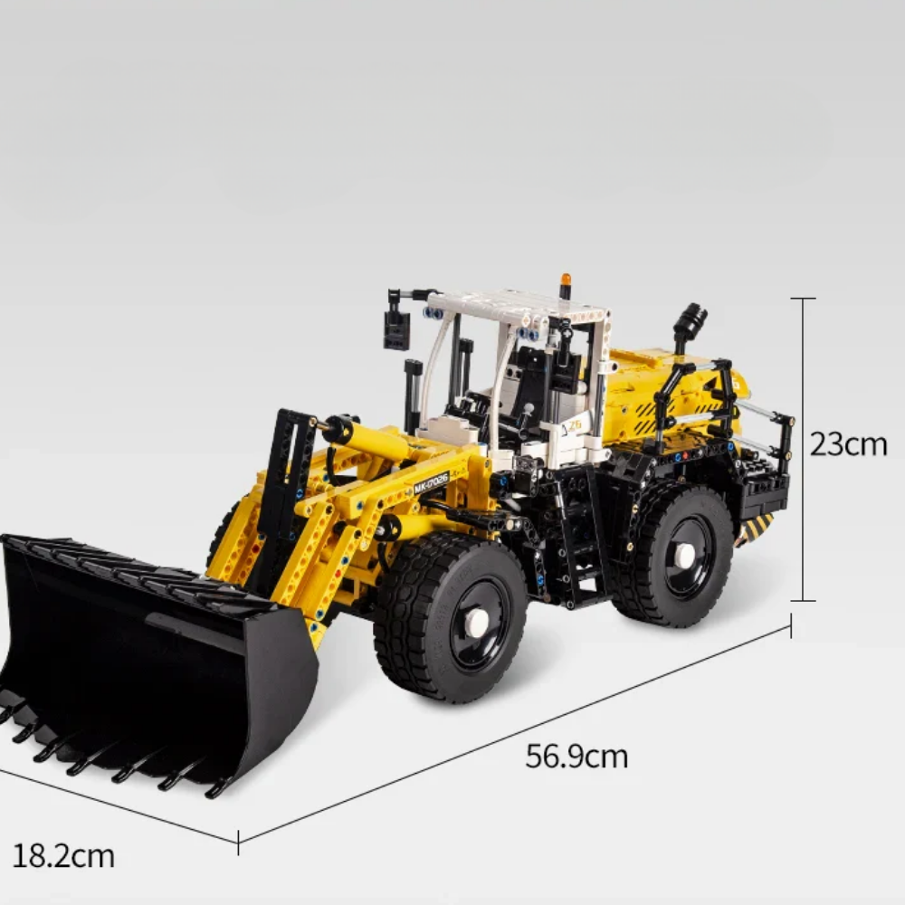 Tracteur sur roues Technique Télécommandé - 1803 pièces