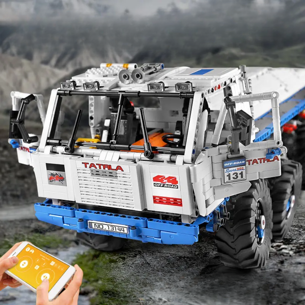 Camion de chantier Technique 8x8 Télécommandé - 3647 pièces