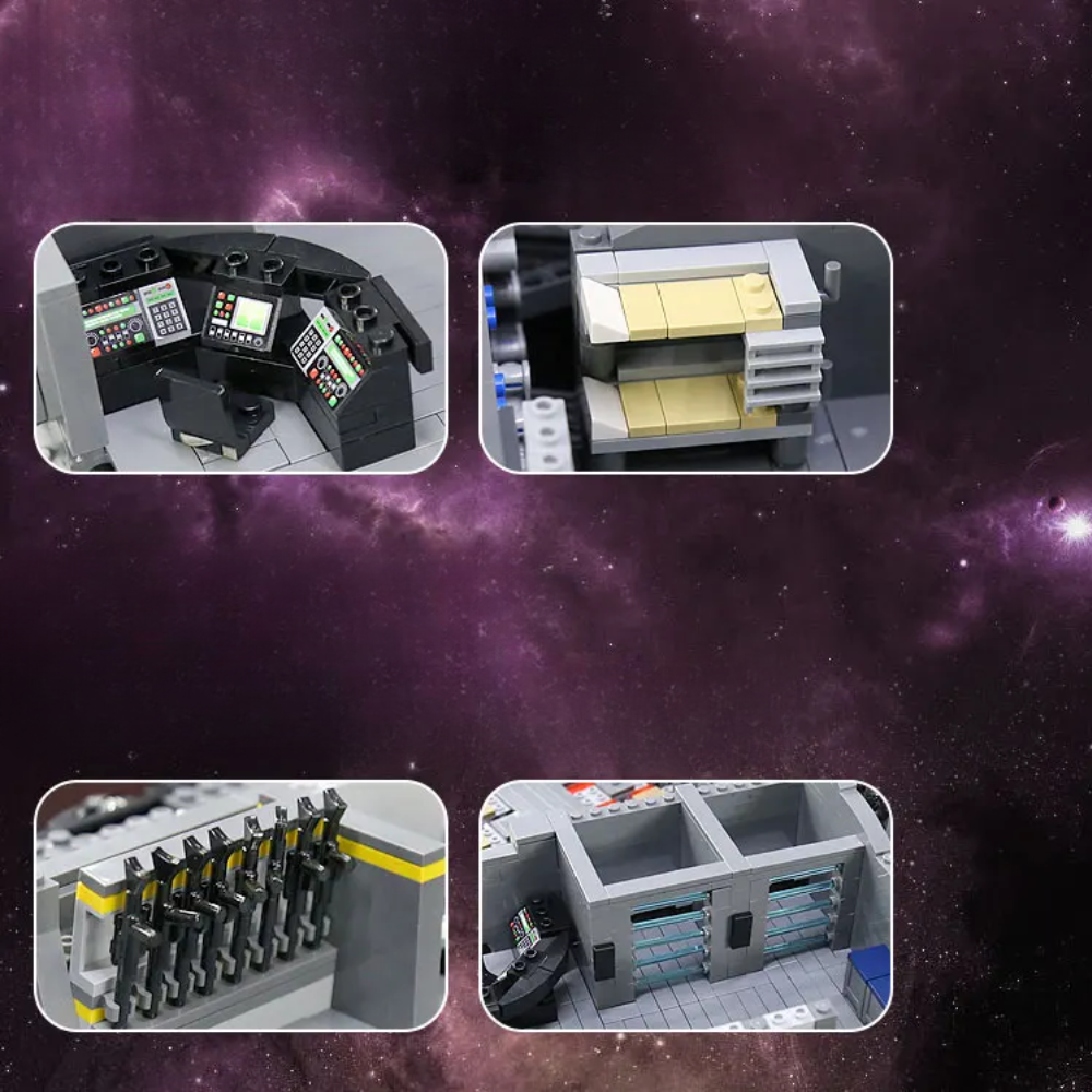 Géant vaisseau amiral conquête des étoiles - 10 368 pièces