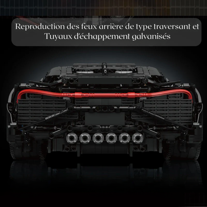 "La Voiture Noire" Technique Télécommandée - 4688 pièces