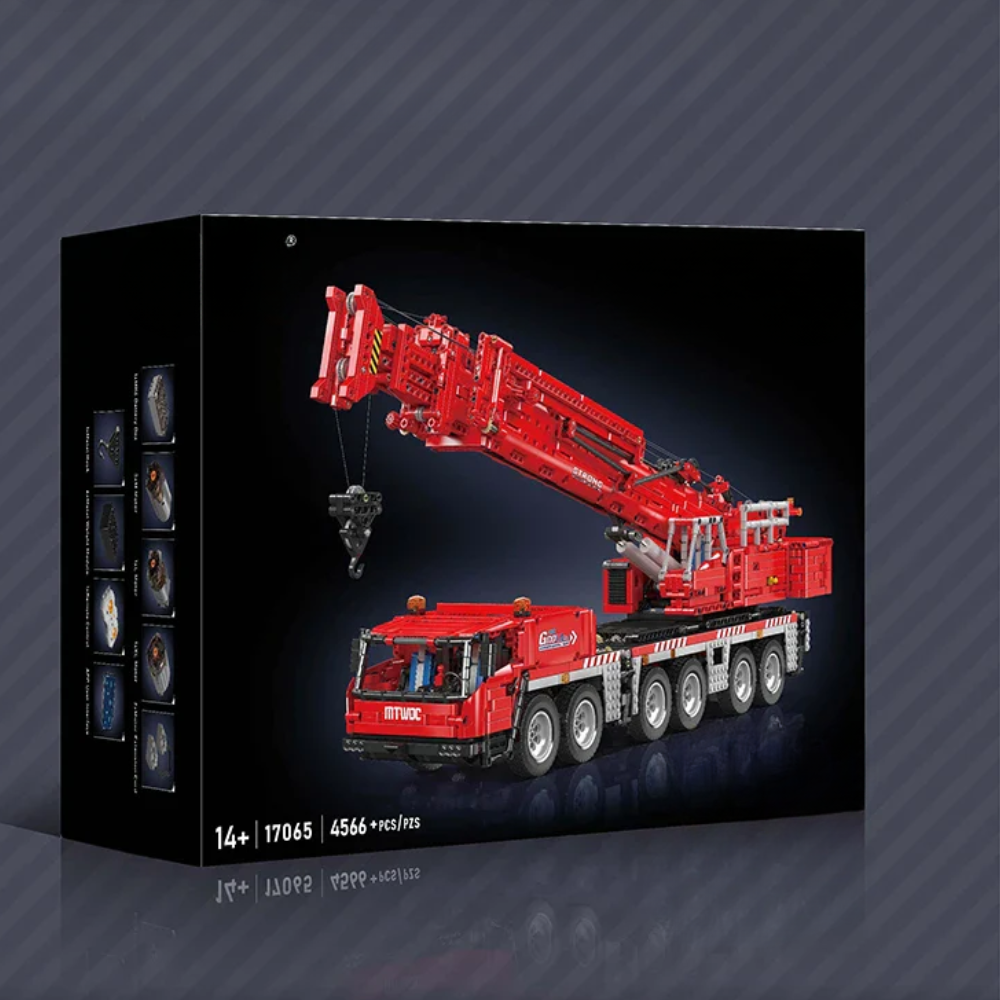 Camion grue Technique Télécommandé – 4566 Pièces