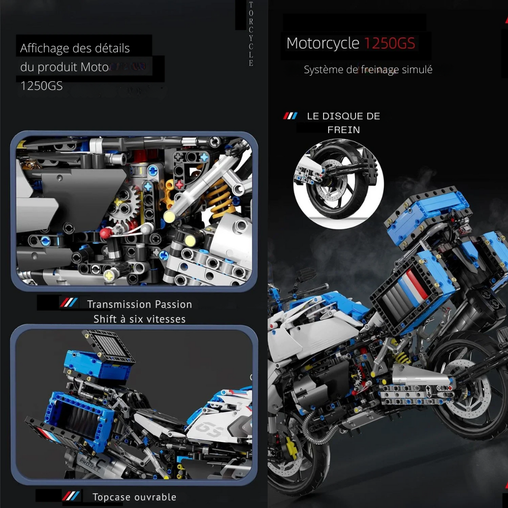 Trail Aventure GS.1250 Technique - 2369 Pièces