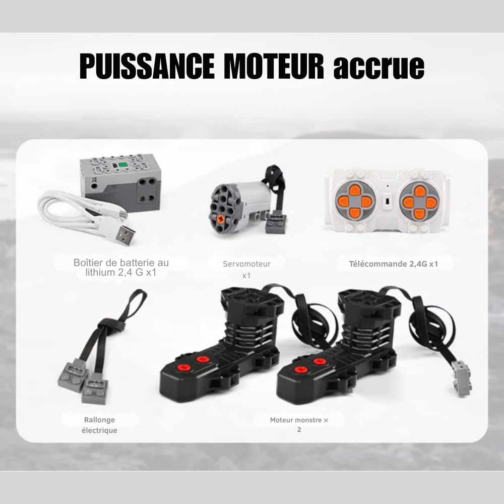 Mustang Hoonicorn Technique Télécommandée – 2943 pièces