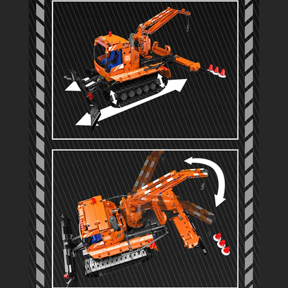 Dameuse Technique Télécommandée - 1241 Pièces