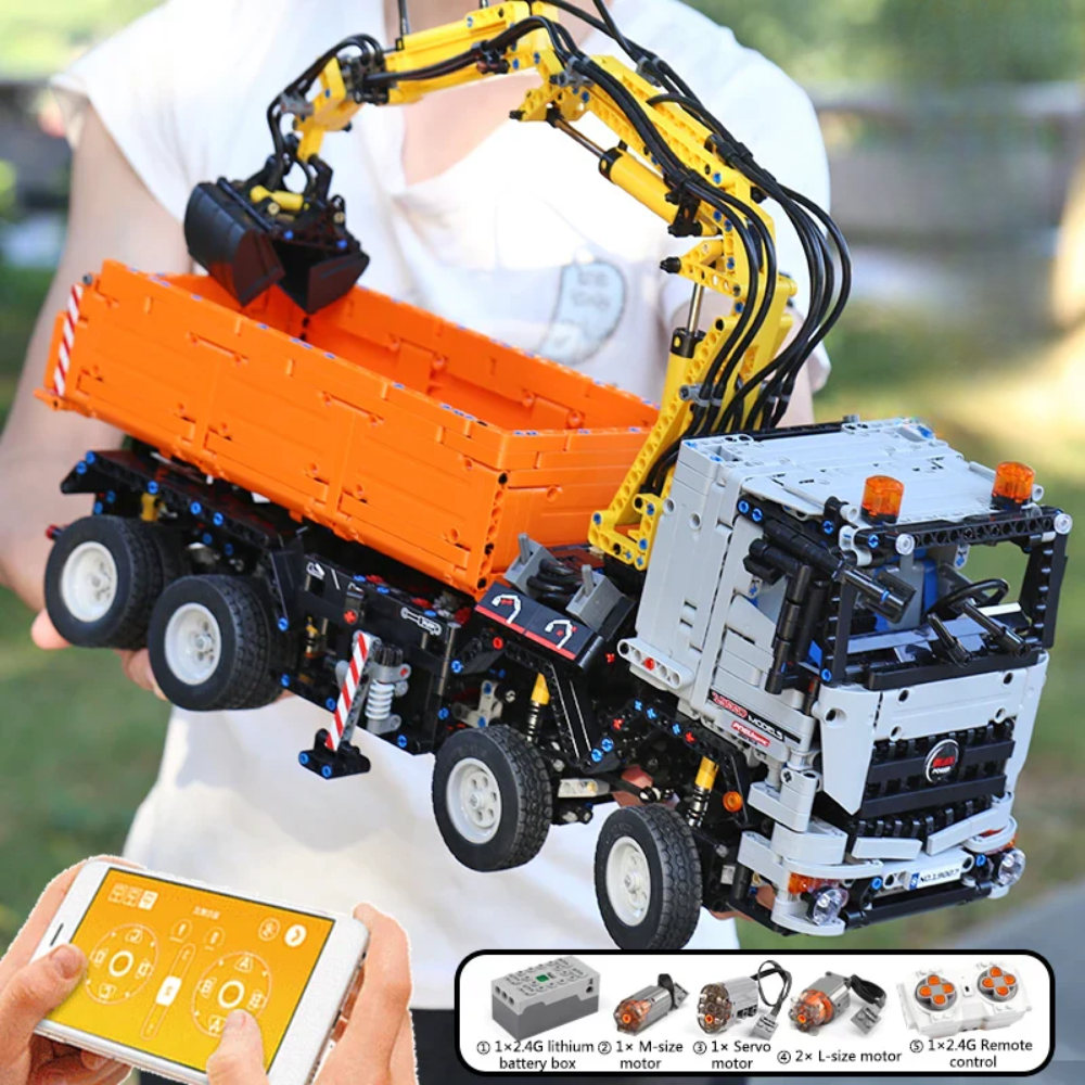 Camion AROCS Technique Télécommandé – 2819 pièces