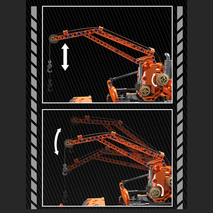 Dameuse Technique Télécommandée - 1241 Pièces