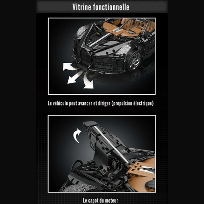 "La Voiture Noire" Technique Télécommandée - 4688 pièces
