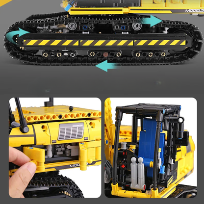 Pelleteuse sur Chenilles Technique Télécommandée - 1830 pièces
