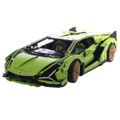 Supercar Lambo Sian Technique - 3700 pièces