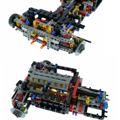 Supercar Italienne SP3 Technique – 3778 pièces