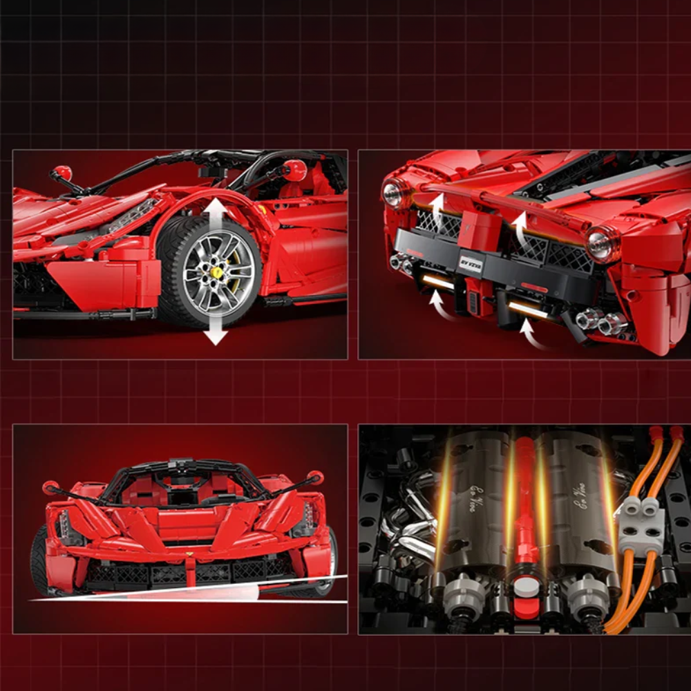 Hypercar LaFerrari Technique - 4739 Pièces