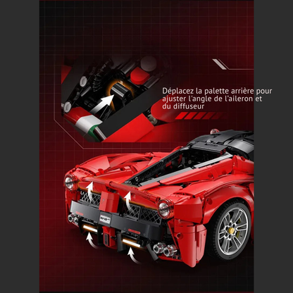 Hypercar LaFerrari Technique - 4739 Pièces