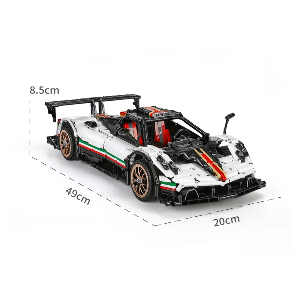 Hypercar Zondas Technique Télécommandé - 2299 Pièces