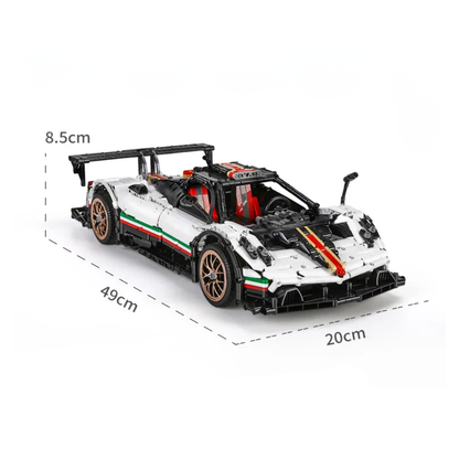 Hypercar Zondas Technique Télécommandé - 2299 Pièces