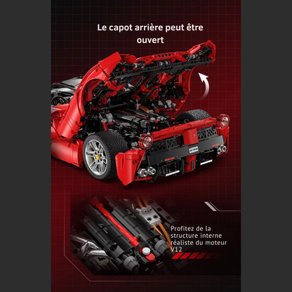 Hypercar LaFerrari Technique - 4739 Pièces