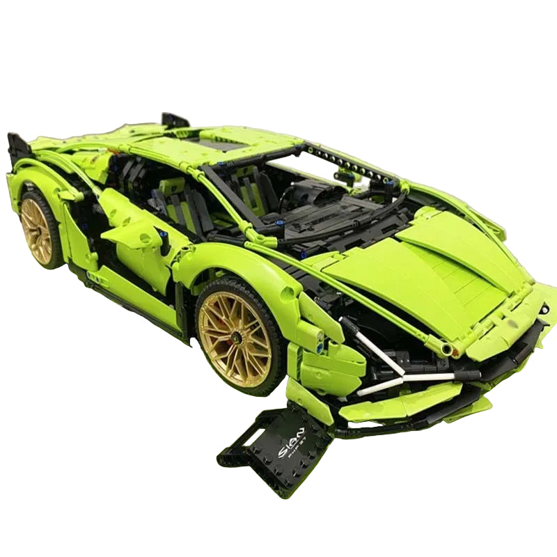 Supercar Lambo Sian Technique - 3700 pièces
