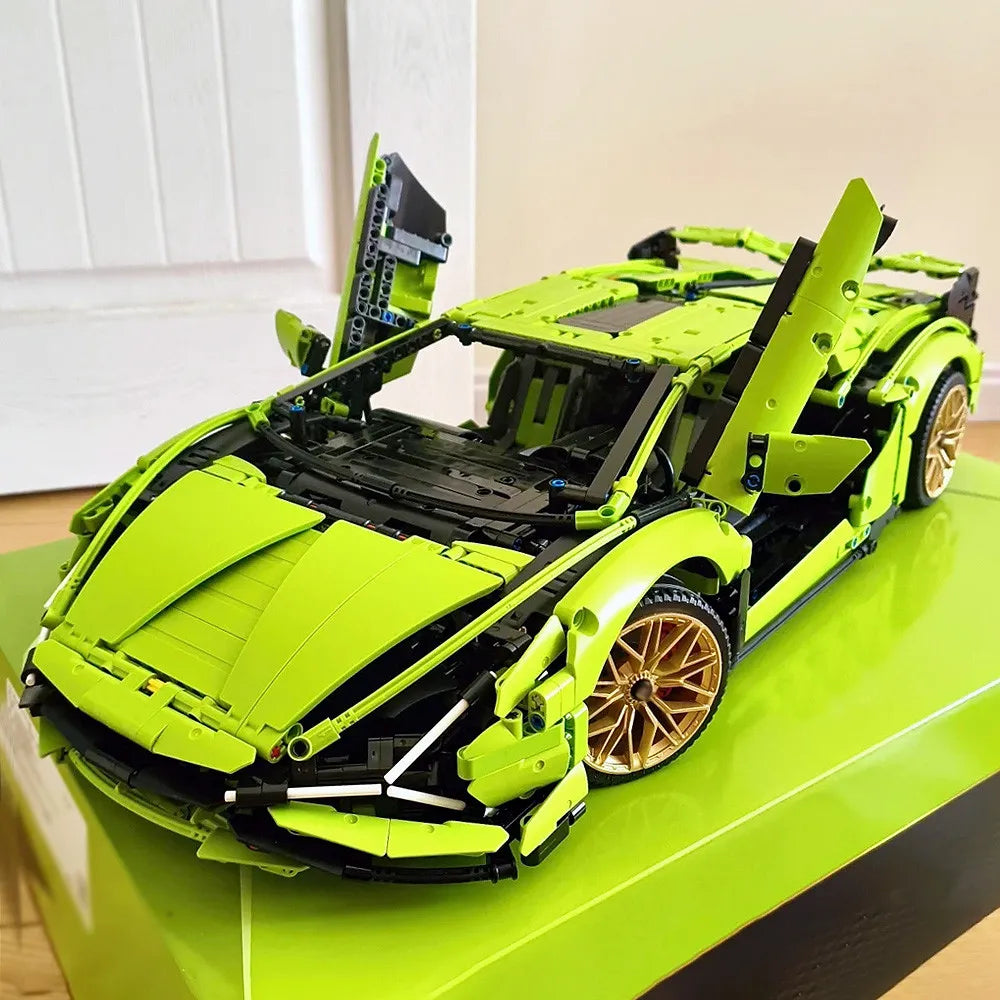 Supercar Lambo Sian Technique - 3700 pièces