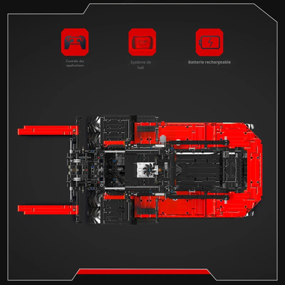 Grand chariot élévateur Technique Télécommandé – 4579 pièces