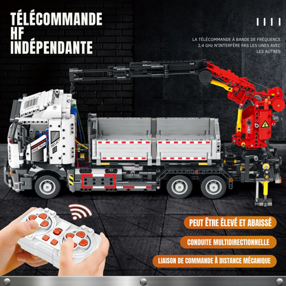 Camion grue multifonctionnelle Technique Télécommandé - 1188 pièces