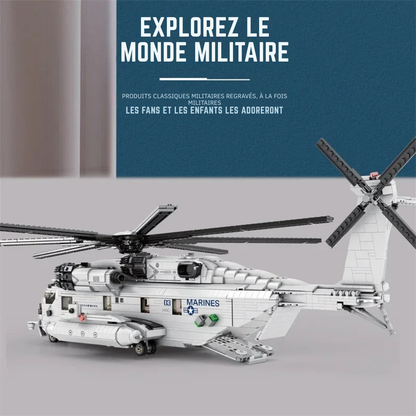 Hélicoptère CH-53E Super Stallion Technique - 2192 Pièces