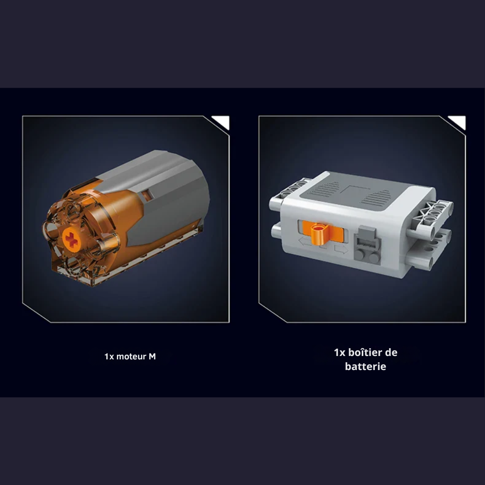 Réacteur d'Avion Technique Motorisé – 2256 pièces