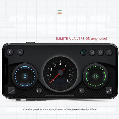 Hypercar Zondas Technique Télécommandé - 2299 Pièces